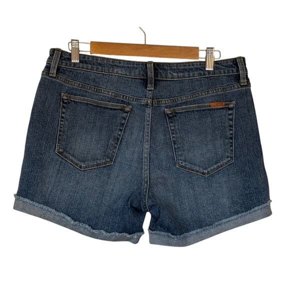 Not For Sale Joe's Shorts Women 32 Blue Ozzie Cutoff Denim Preppy Mid Rise - Picture 3 of 6